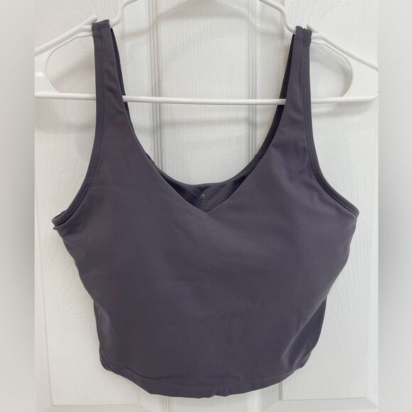 Dragon Fit Purple Padded Sports Bra Yoga Crop Top Women’s Size S - Picture 2 of 6